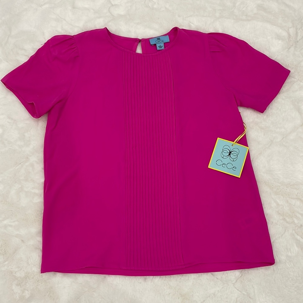 Pink Short Sleeved Shirt